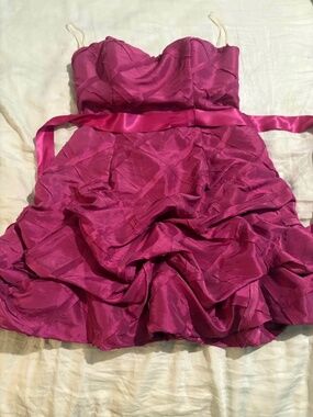 My Michelle Fuchsia Formal Mini Dress Size 5 | Occasion Dress | Party Dress